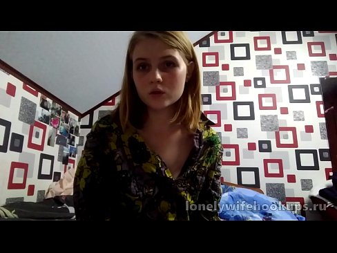 ❤️ Ung blond student fra Russland liker større pikk. ☑ Vakker porno hos oss ❤